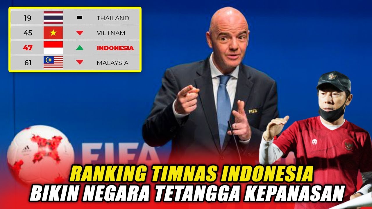 RANKING FIFA TIMNAS INDONESIA TERBARU! Ranking Timnas Meroket Draktis Buat Malaysia Panas