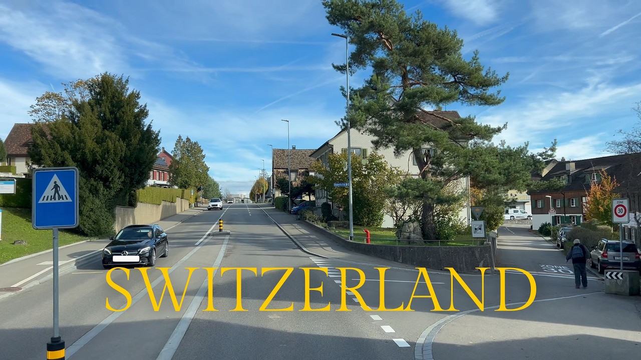 Scenic Drive in Switzerland: Tägerwilen to Rorschach 🇨🇭