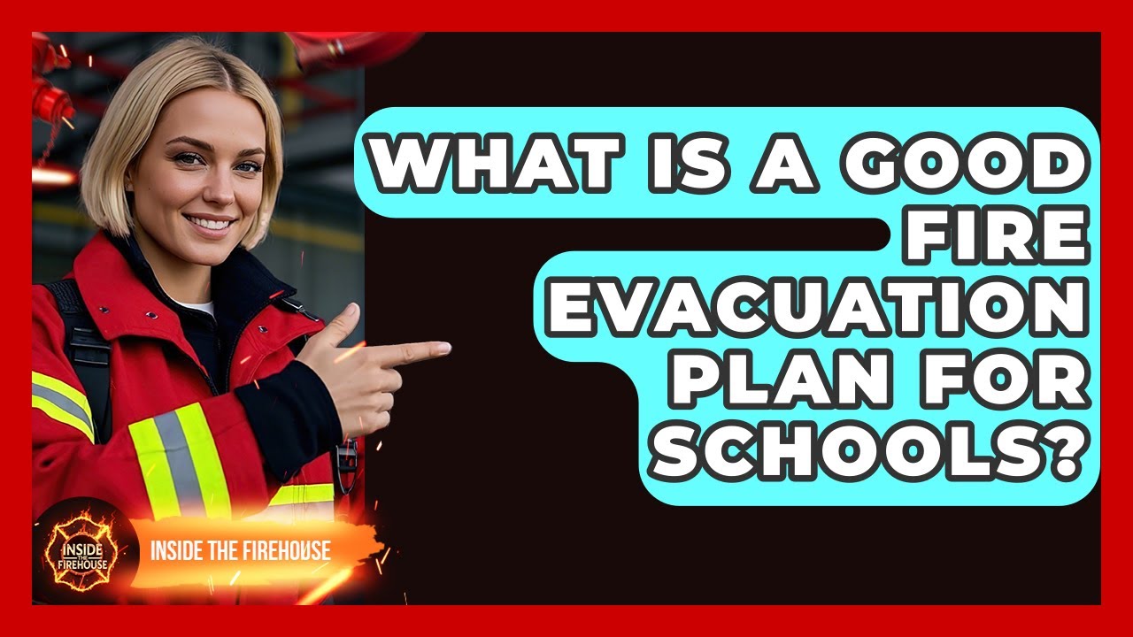 What Is A Good Fire Evacuation Plan For Schools? - Inside the Firehouse