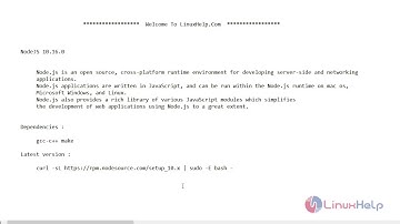 How to Install NodeJS 10.16 on CentOS 7.6