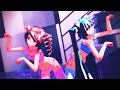 【MMD】PiNK CAT Tda式 テト ＆ ミク 猫ランジェリー( Tda Teto Miku )