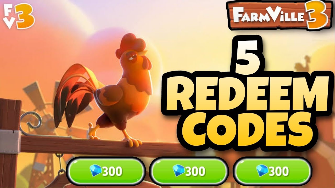 5 NEW FARMVILLE 3 REDEEM CODES NOVEMBER 2021 HOW TO GET GEMS IN