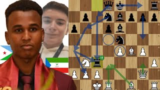 Time For Fireworks  Fm Mompel Ferruz Xavier   Houssein Mohamed Bilal 45th Olympiad Budapest 2024