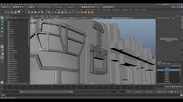 Creating a Sci Fi Case in Autodesk Maya In Real Time (Part 22)!