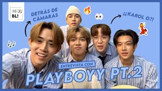 ¡¿PLAYBOYY REACCIONA A KAROL G?! 😳🔥 #HiBLxPlayboyy | ENTREVISTA CON PLAYBOYY PT.2