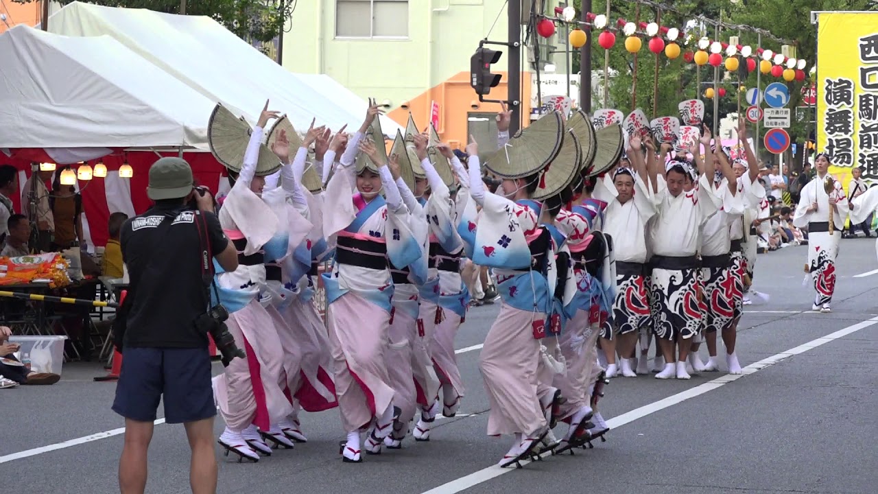 2019 踊り 南越谷 阿波