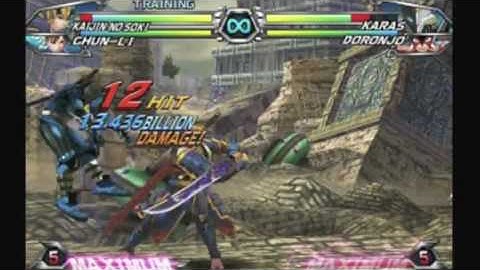 Soki combo tatsunoko vs capcom