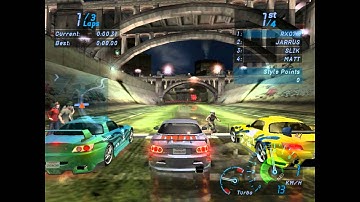 NFSU - gameplay - part 77 - RACE 69 - 1/2 - hard difficulty