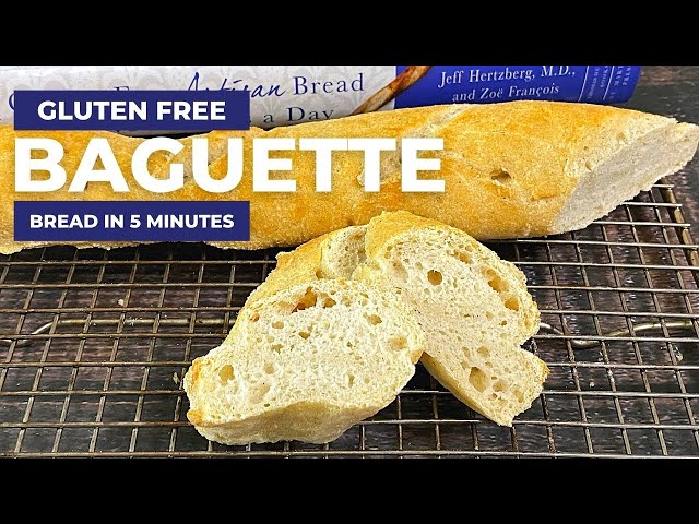GLUTEN FREE BAGUETTE | Gluten Free Artisan Bread in 5 | Easy Gluten Free  Baguette - YouTube