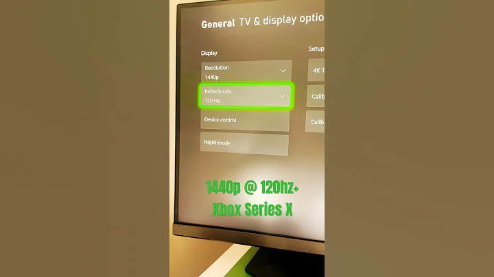 Unlock 1440p @ 120hz - Xbox Series X Settings 🎥🔥 #xbox #1440p #xbox1440p #xboxseriesx #shorts