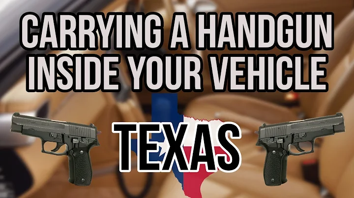 Carrying a Handgun in Your Car Under Constitutional Carry: Texas Gun Laws Explained