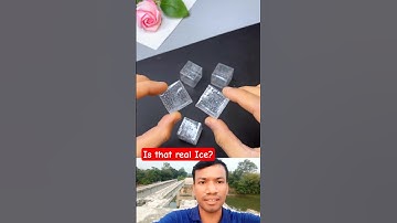 Make Cute Ice Cubes With Transparent Tape