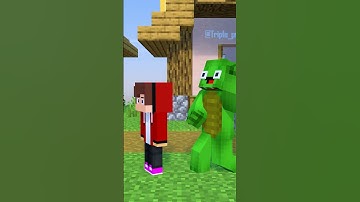 Dark JJ Plays Squid Game With Sister Red Light Green Light - MAIZEN Minecraft