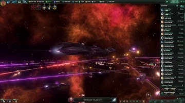 Space battles in Stellaris are GORGEOUS