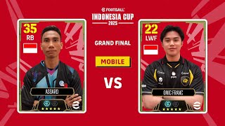 GRAND FINAL MOMENT | ONIC_FRANC VS ASGARD AZIZI | eFootball Indonesia Cup 2025 !!
