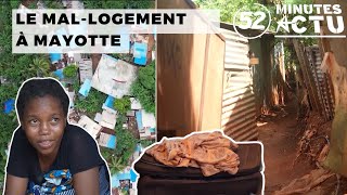 Logements insalubres, pauvreté : le mal-logement à Mayotte. | 52 MIN ACTU