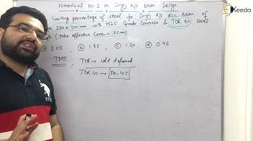 Numerical Number 2 of Singly Reinforced Beam Design | Concrete Structures - GATE