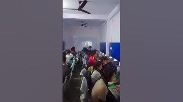 The computer class starts now in Nagepur..... Jai sri Ram