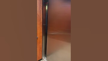 Pressing The Alarm Button In An Otis Series 5 Hydraulic Elevator