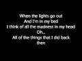 T.I.  Feat. B.o.B, Kendrick Lamar & Kris Stephens -- Memories Back Then (Lyrics on screen)