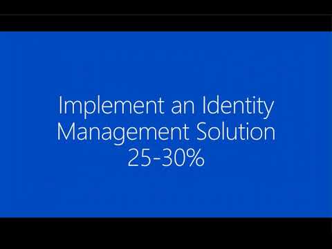 SC-300 Module 1 Implement an Identity Management Solution