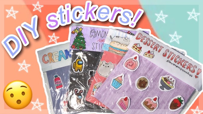 DIY your way to have the COOLEST sticker collection in town! Make it C