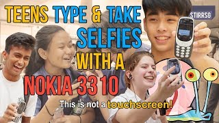 Can teens type on a Nokia 3310?