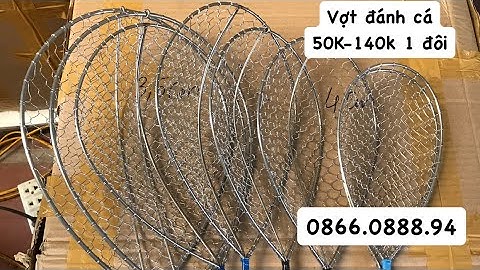 Vợt đánh cá inox giá rẻ.