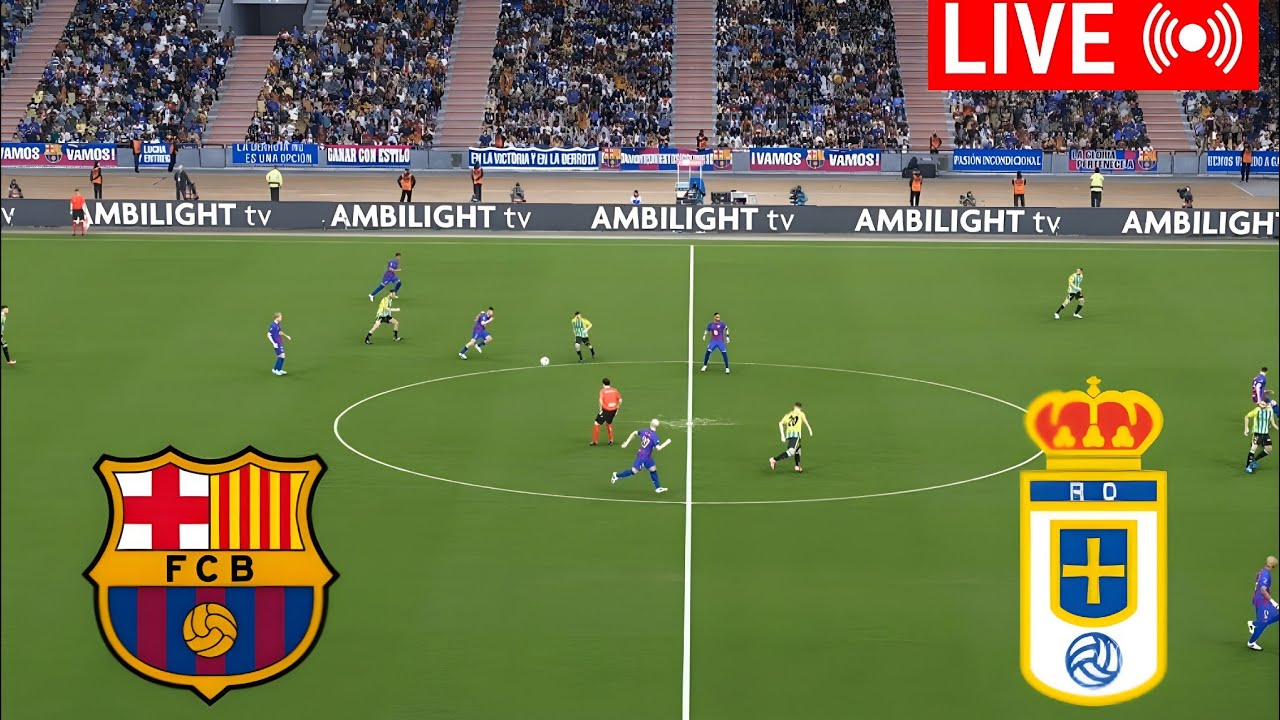 Barcelone vs Real Oviedo La Liga 2026 Match complet – Simulation vidéo ...