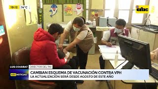 Cambiarán esquema de vacunación contra VPH y comenzarán a inmunizar a varones