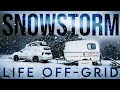 SNOWSTORM // Snowboarding behind the Subaru — WINTER OFF-GRID