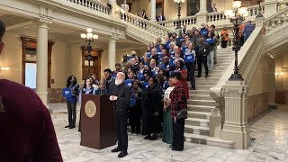 Organizations, residents and lobbyists pack  Capitol on first day of 2026 legislative session