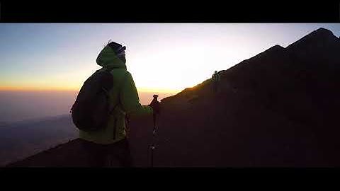 RINJANI Mountain with Drone, september 2017
