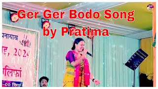 Ger Ger Bodo Song | Pratima Live Stage SInging #singing