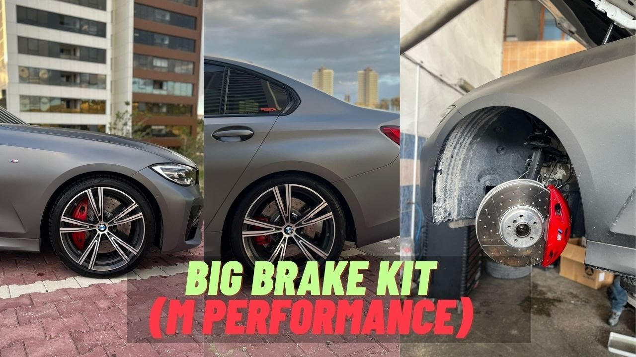 Frenleri Büyülttük BMW G20 320i M Performance Big Brake Kit Retrofit