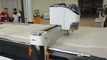 IECHO GLSC automatic multi-ply cutting system from customer factory part 2