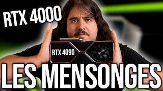 RTX 4000 : Ce qu' NVIDIA ne vous a PAS DIT !!!