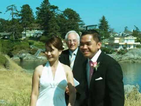 Ben and Vei Wedding Saxe Point Park, Victoria, BC July 18, 2008