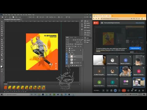 EC17320 - Buổi 13 Photoshop - Hướng dẫn full Lab6 Animation GIF, Landing Page, App Mobile
