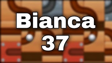 How To Solve  Roll the Ball - Slide Puzzle Star Mode Bianca  Package Level 37 | Shorts video