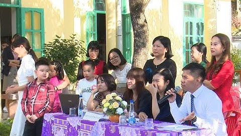 Trường tiểu học Đinh Tiên Hoàng tổ chức "Giao lưu tài năng tiếng anh"