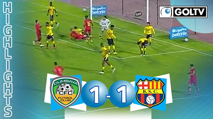 Cumbayá 1 - 1 Barcelona SC | GOLES | Liga Pro Ecuador