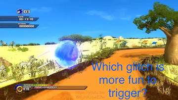 Sonic unleashed speed glitch VS sonic frontiers homing dash - comparison