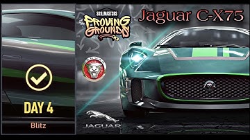 Proving Grounds | Jaguar C-X75 | Challenge Day 4 | Need for Speed™️ No Limits