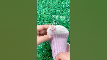Learn to Fix Hole in Sock Part 4190 #shorts