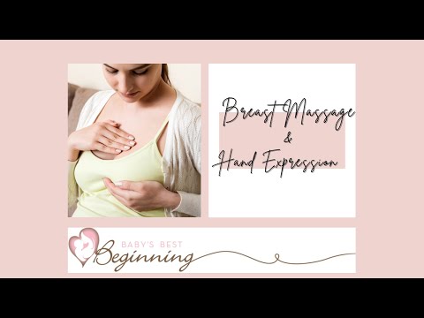 Easy and Effective Breast Massage & Hand Expression for Breastfeeding/Pumping Moms