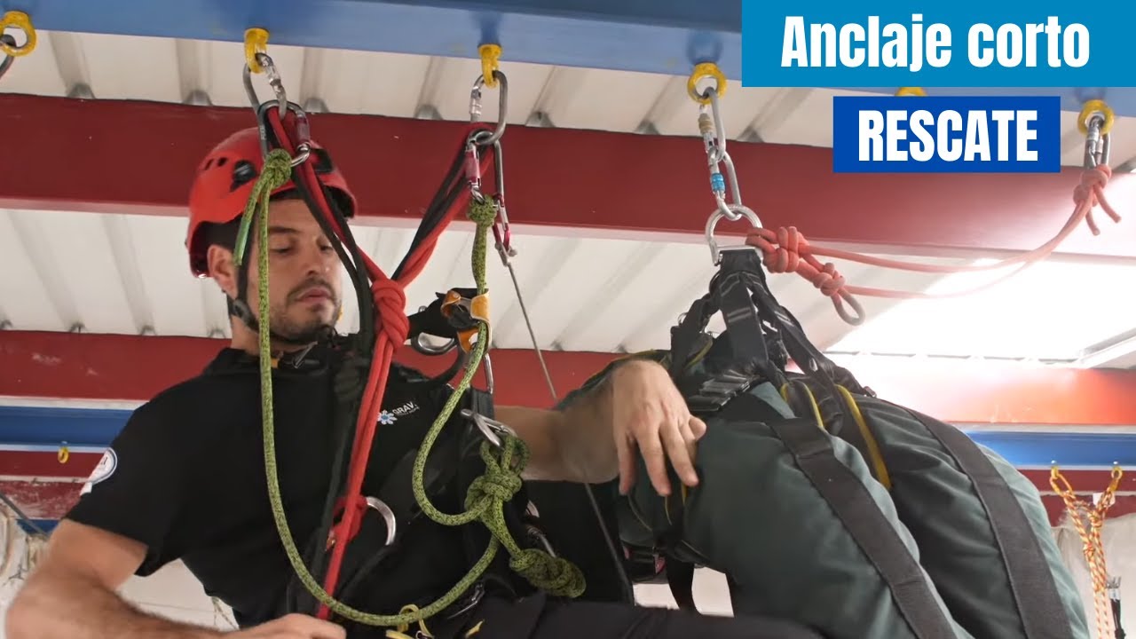IRATA NIVEL 3: Rescate con anclaje corto