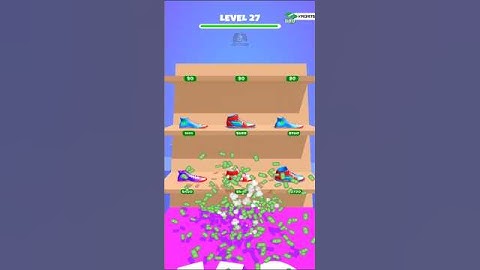 Sneaker Stack 3D Lvl. 27 #shorts #games