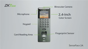 SenseFace 2A | Multi-Biometric Access ControlTerminal with Video Intercom | ZKTeco Pakistan