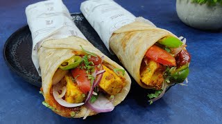 बिना तामझाम के पनीर काठी रोल बनाने की सबसे आसान विधि | Paneer Kathi Roll Recipe | Honest Kitchen